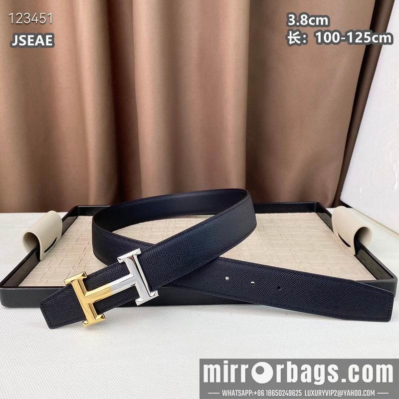 Replica Hermes belt 38mmX100-125cm 8L14