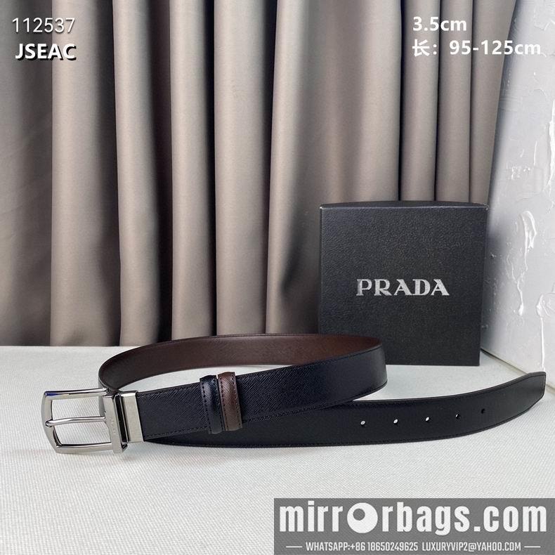 Replica Prada belt 35mmX95-125CM 8L14
