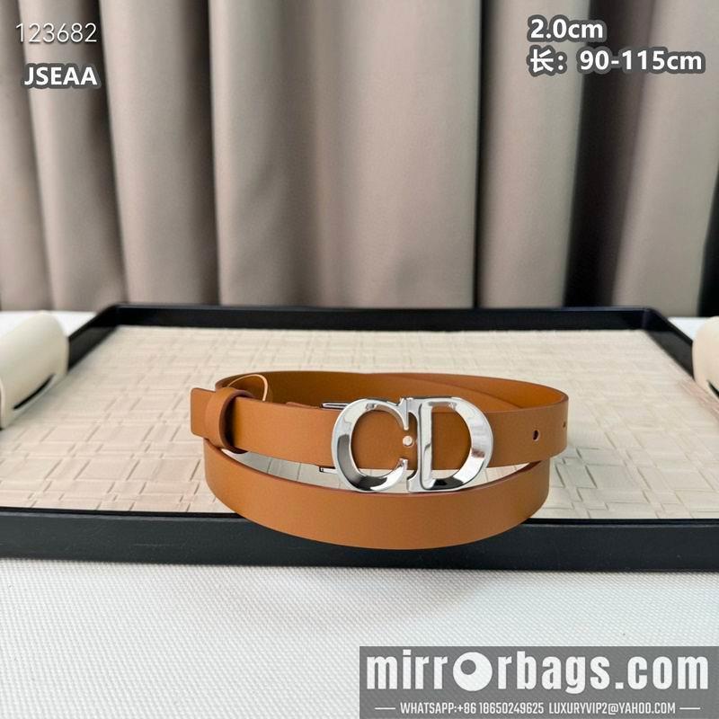 Replica Dior belt 20mmX90-115cm 8L19