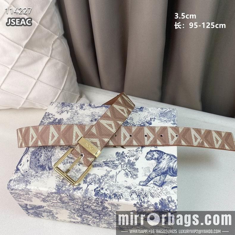 Replica Dior Belt 35mm 95-125cm 8L13