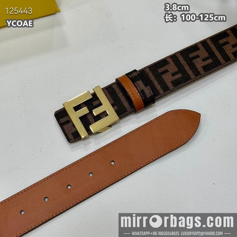 Replica Fendi belt 38mmX100-125cm 8L13