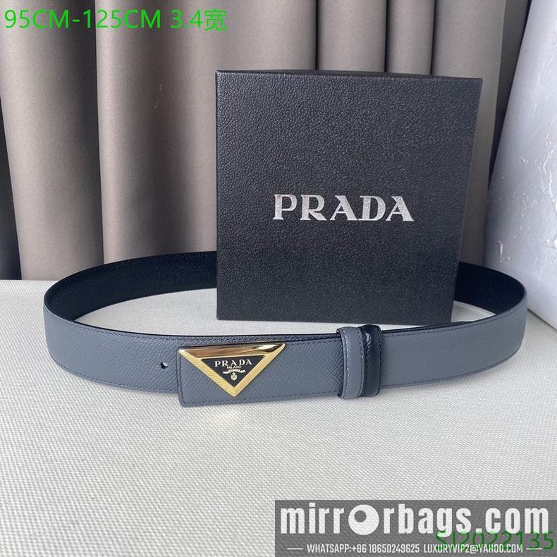 Replica Prada Belt 34mmX95-125cm 7D02