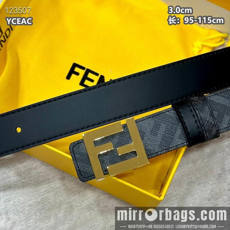 Replica Fendi belt 30mmX95-115cm 8L20