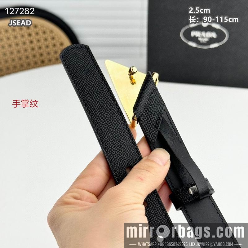 Replica Prada belt 25mmX90-115cm 8L03