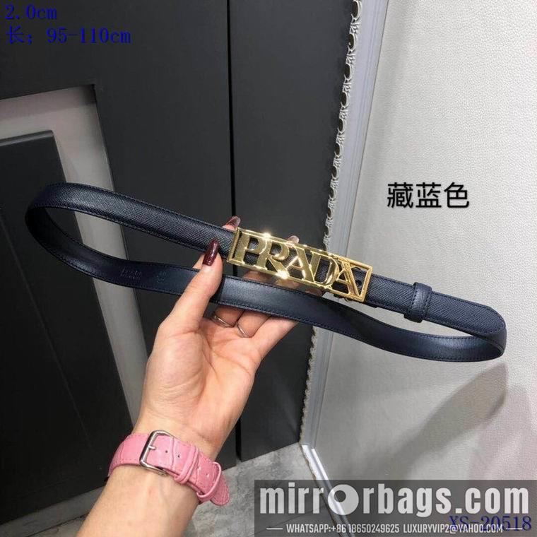 Replica Prada belt 20mmX95-110CM 8L01