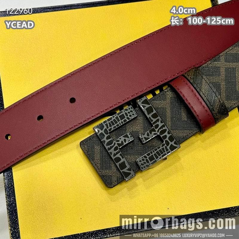Replica Fendi belt 40mmX100-125cm 8L89