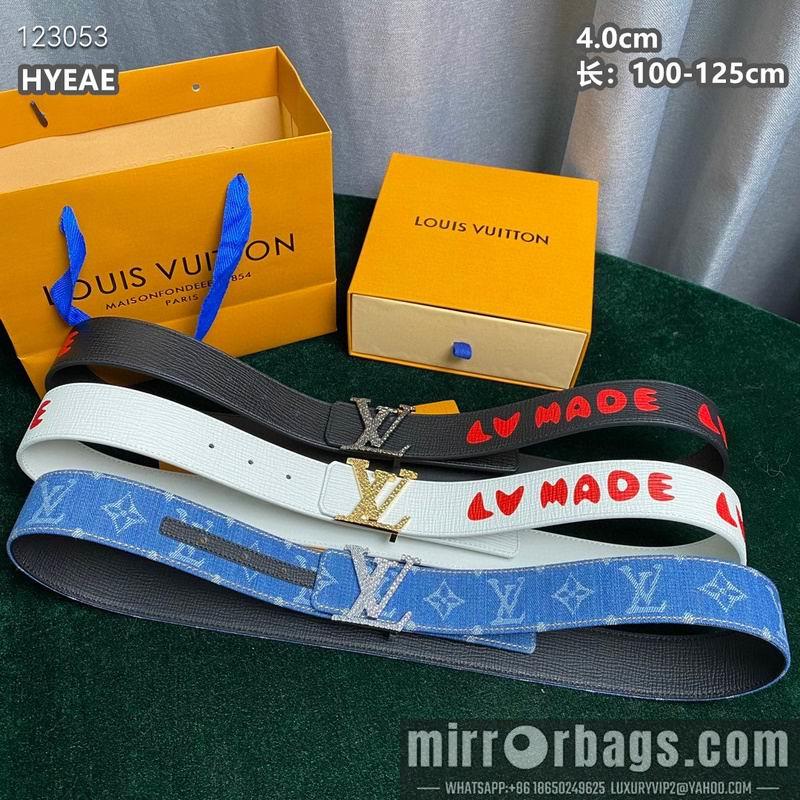 Replica LV belt 40mmX100-125cm 8L81