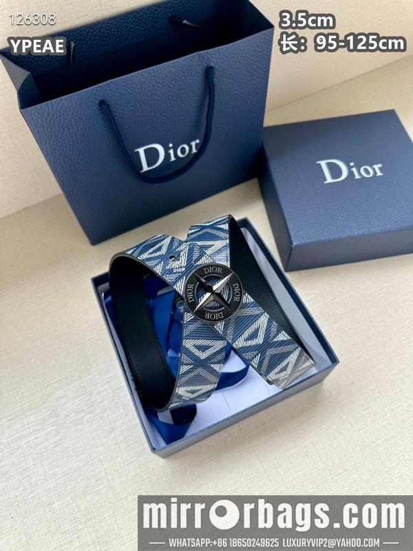 Replica Dior belt 35mmX95-125cm 8L18