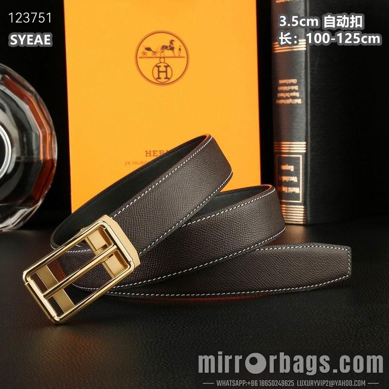 Replica Hermes belt 35mmX100-125cm 8L27