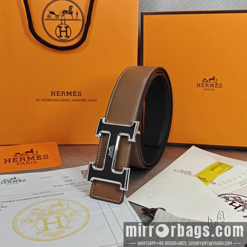 Replica Hermes belt 38mmX90-125cm lb01