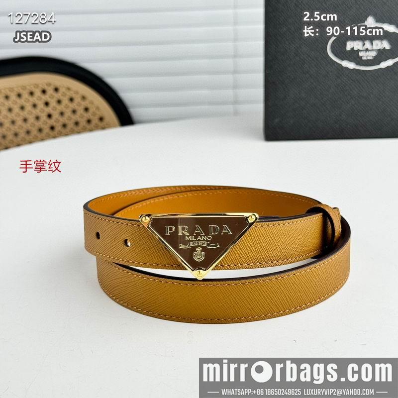 Replica Prada belt 25mmX90-115cm 8L03