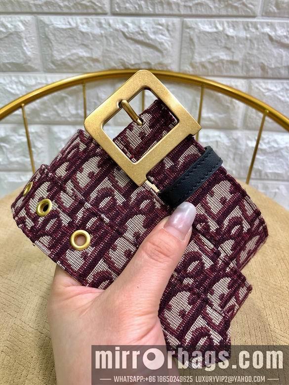 Replica Dior Belt 34mmX95-125cm 7D23