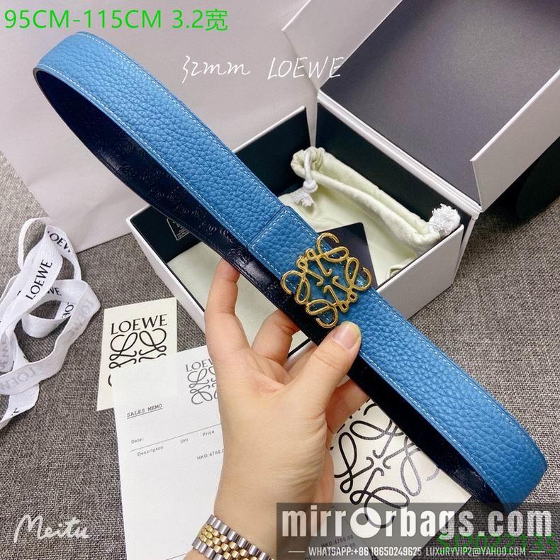 Replica Loewe Belt 32mmX95-115cm 7D01