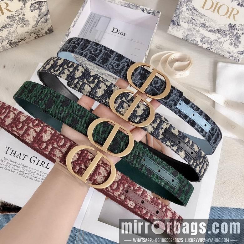 Replica Dior Belt 30mmX95-110cm 7d03