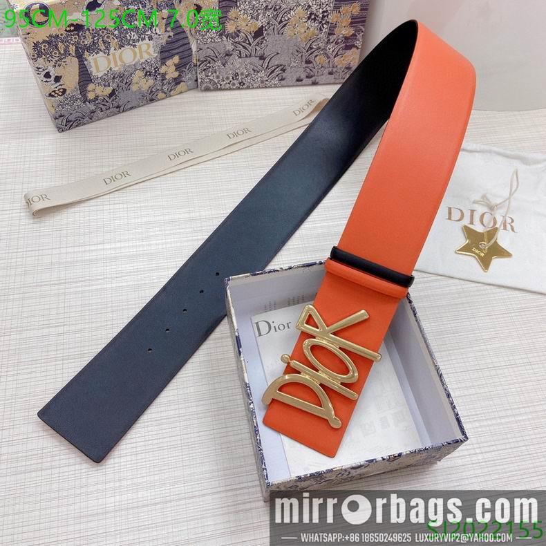 Replica Dior Belt 70mmX95-125cm 7d09
