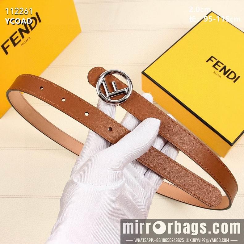 Replica Fendi Belt 20mmX95-115CM 8L11
