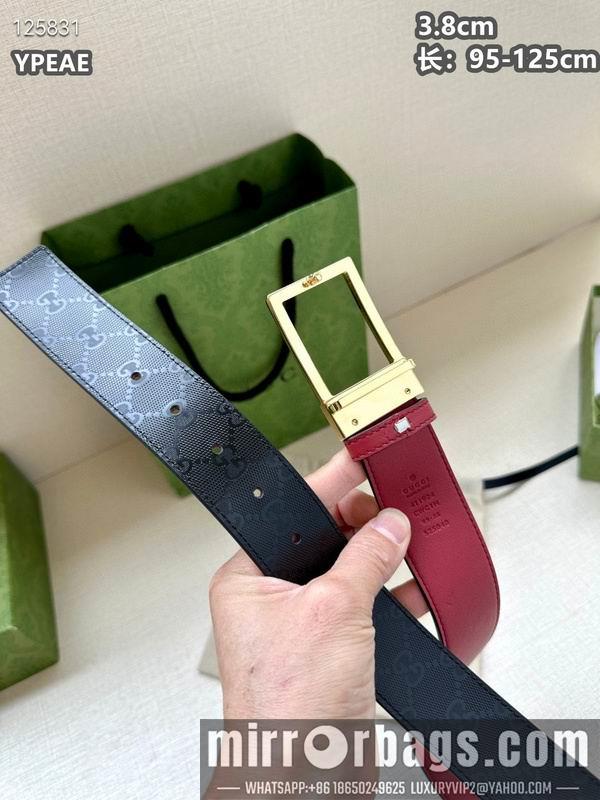 Replica Gucci belt 38mmX95-125cm 8L01