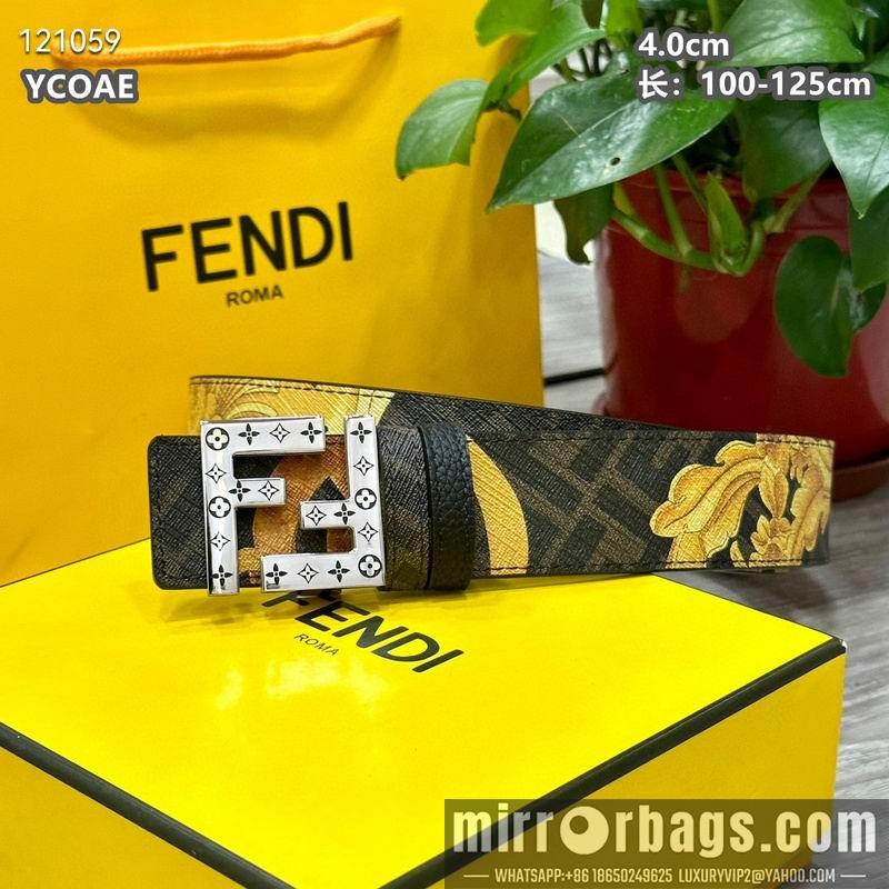 Replica Fendi belt 40mmX100-125cm 8L114