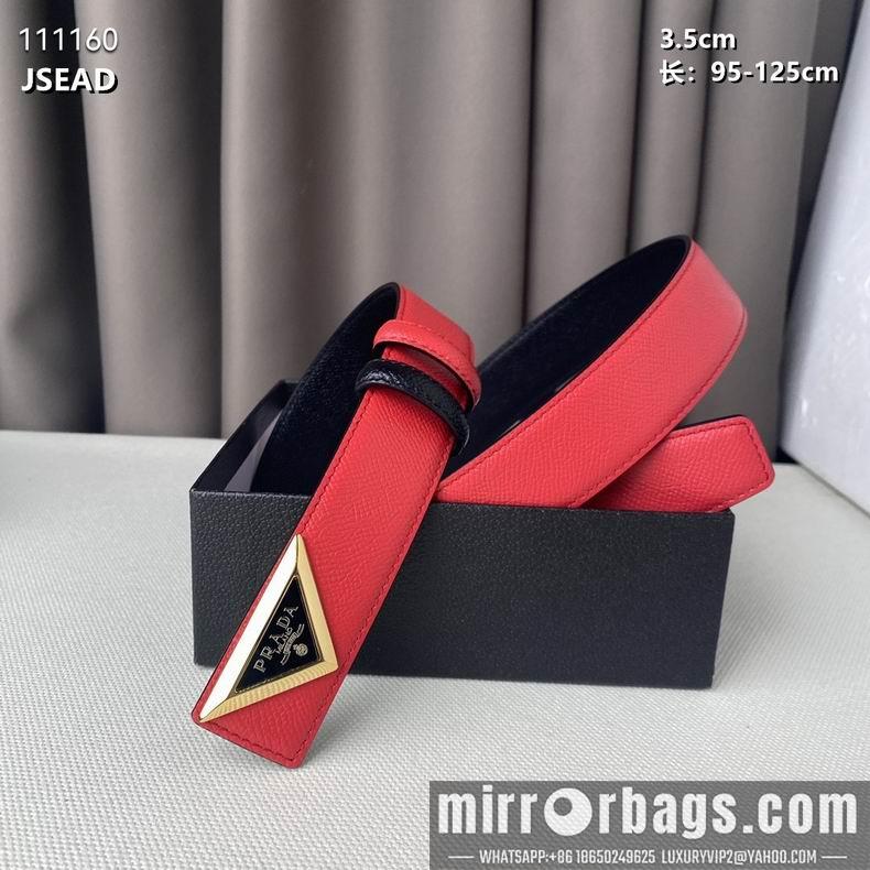 Replica Prada belt 35mmX95-125CM 8L04