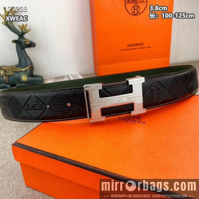 Replica Hermes belt 38mmX100-125cm 8L47