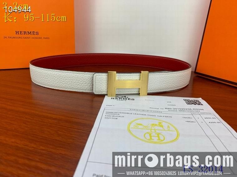 Replica Hermes Belt 32mm 95-115cm 8L20