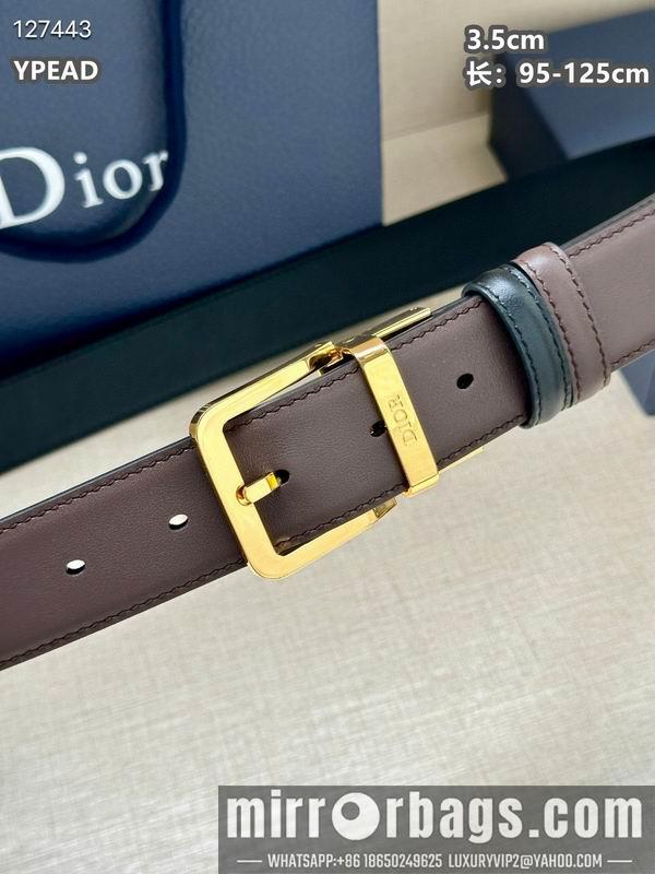 Replica Dior belt 35mmX95-125cm 8L34
