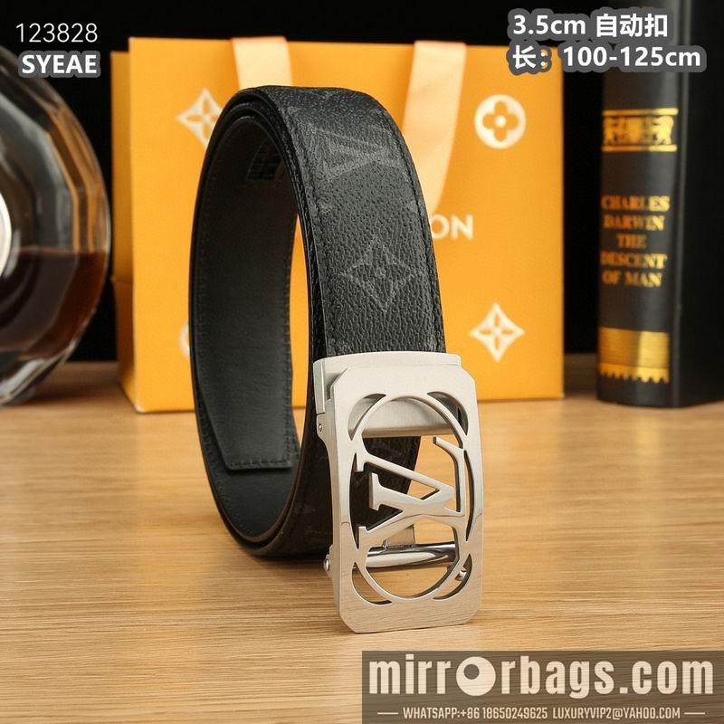 Replica LV belt 35mmX100-125cm 8L55
