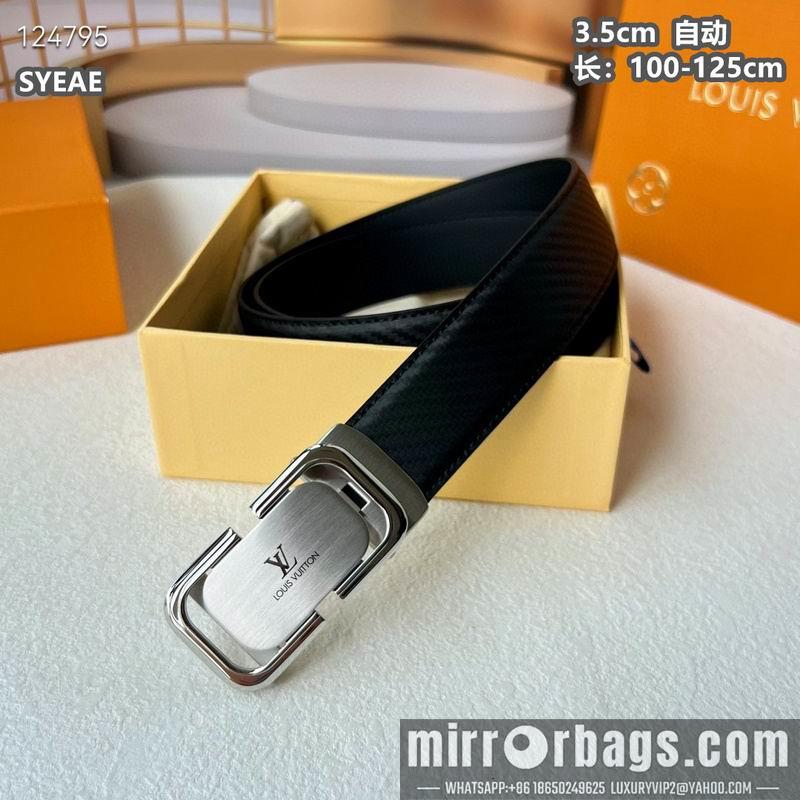 Replica LV belt 35mmX100-125cm 8L37