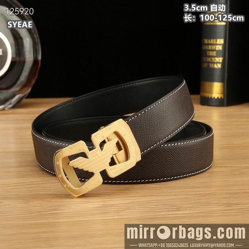 Replica Armani belt 35mmX100-125cm 8L08