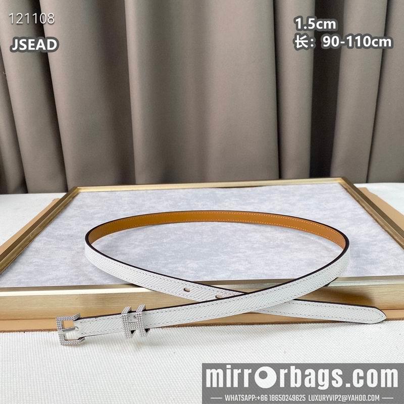 Replica Hermes belt 15mmX90-110cm 8L01