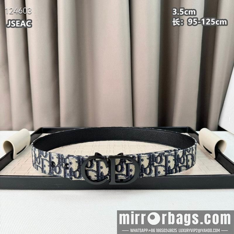 Replica Dior belt 35mmX95-125cm 8L21