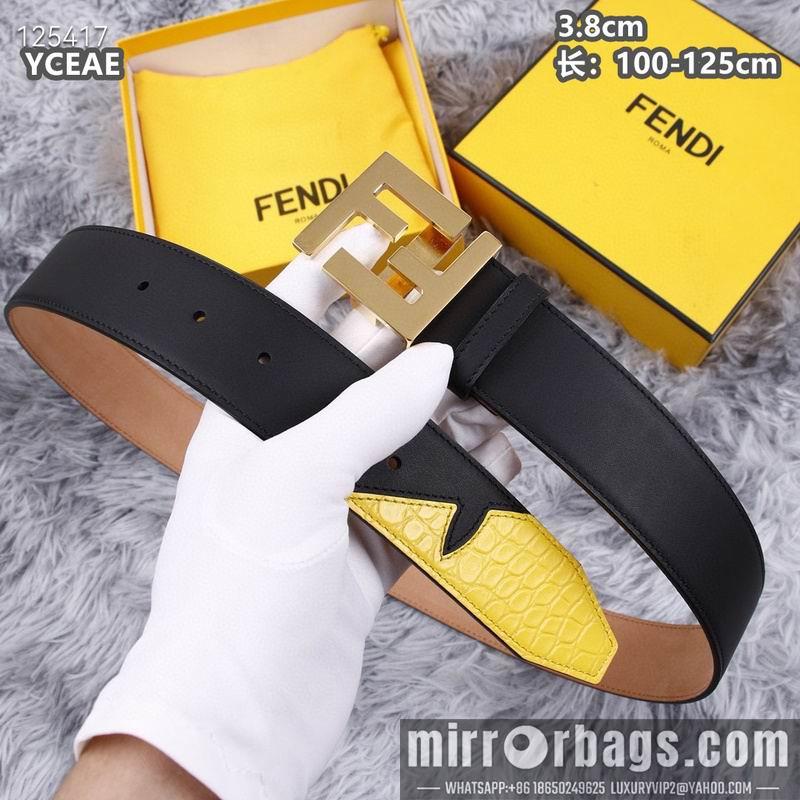 Replica Fendi belt 38mmX100-125cm 8L19