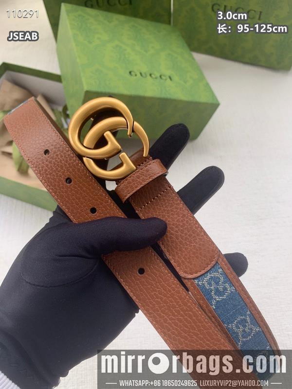 Replica Gucci belt 30mmX95-125cm 8L16