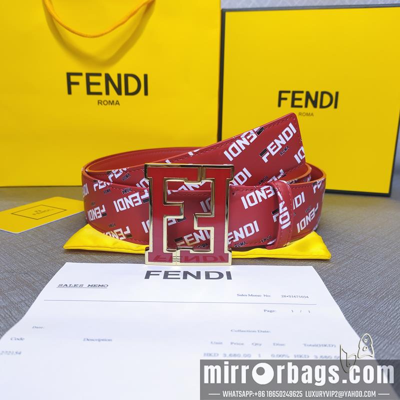 Replica Fendi belt 38mmX80-125cm lb01