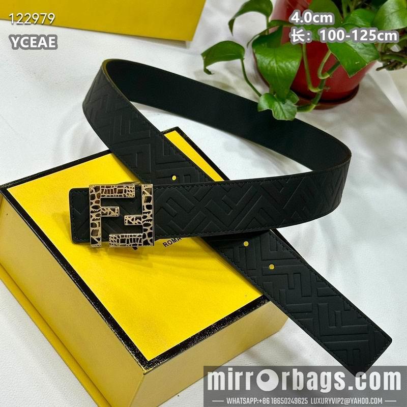 Replica Fendi belt 40mmX100-125cm 8L79