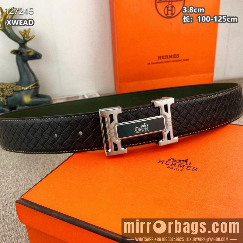 Replica Hermes belt 38mmX100-125cm 8L55