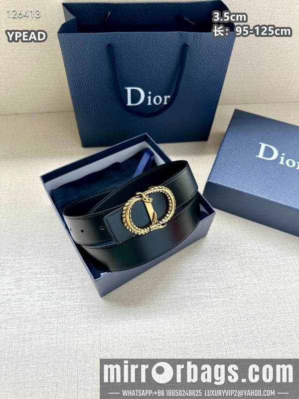 Replica Dior belt 35mmX95-125cm 8L20