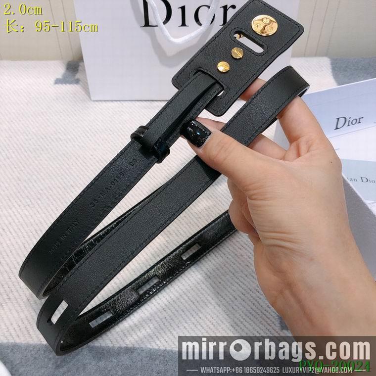 Replica Dior Belt 20mmX95-115cm 8L16