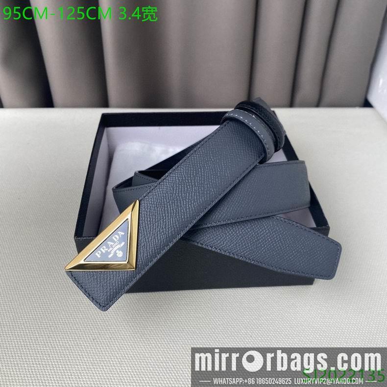Replica Prada Belt 34mmX95-125cm 7D02