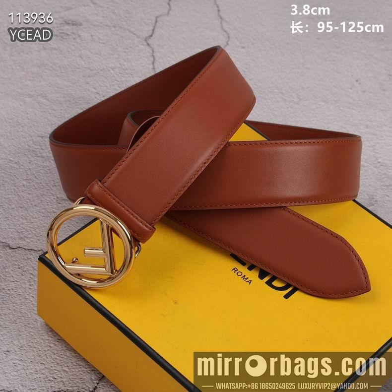 Replica Fendi Belt 38mmX95-125cm 8L02