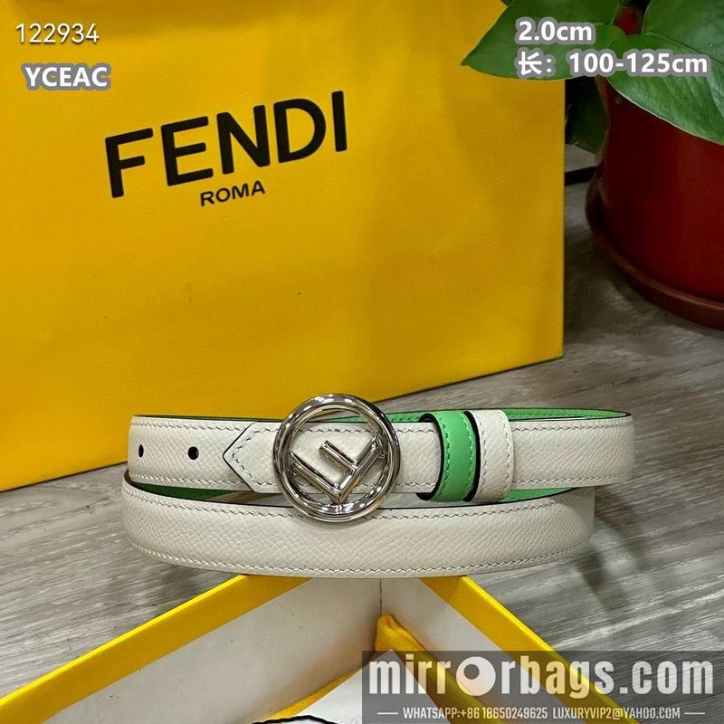 Replica Fendi belt 20mmX100-125cm 8L22