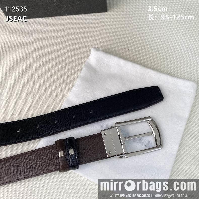 Replica Prada belt 35mmX95-125CM 8L14