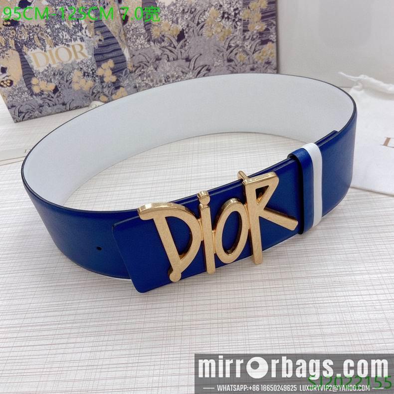 Replica Dior Belt 70mmX95-125cm 7d09