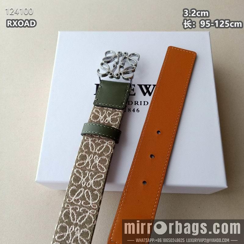 Replica Loewe belt 32mmX95-125cm 8L01