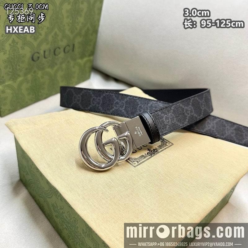Replica Gucci belt 30mmX95-125cm 8L22