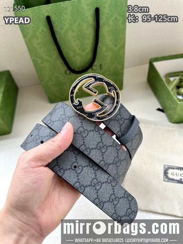 Replica Gucci belt 38mmX95-125cm 8L13