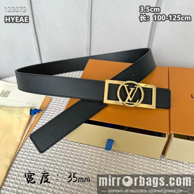 Replica LV belt 35mmX100-125cm 8L24