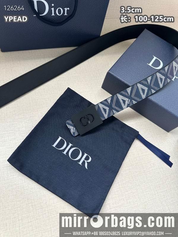 Replica Dior belt 35mmX100-125cm 8L28
