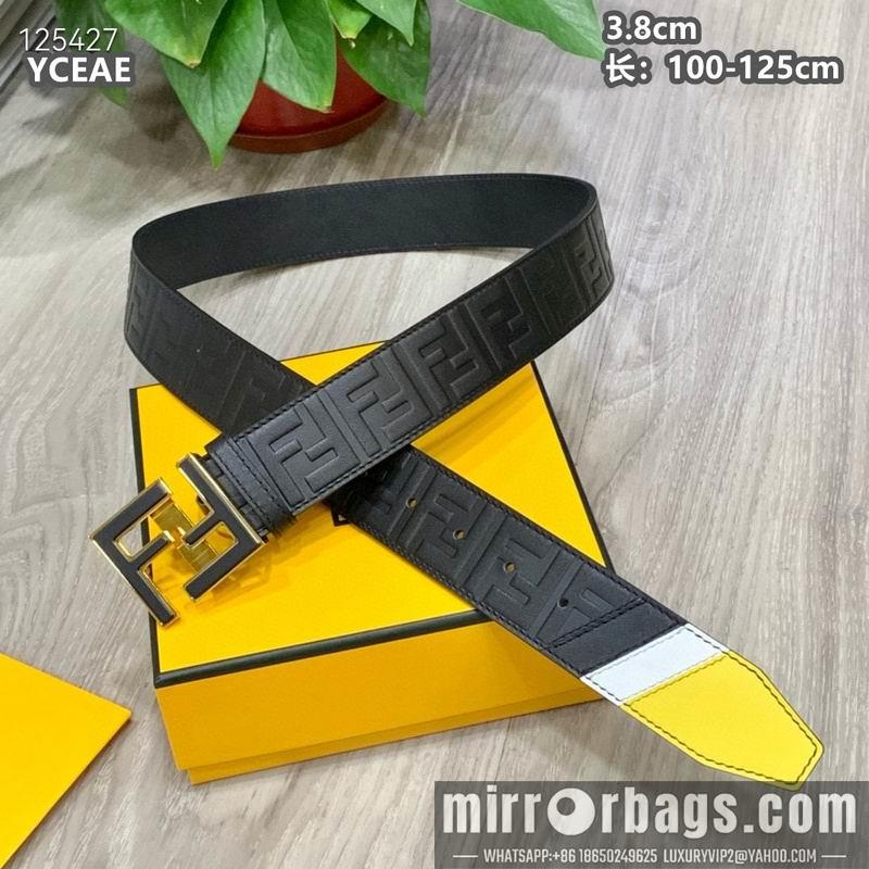 Replica Fendi belt 38mmX100-125cm 8L16