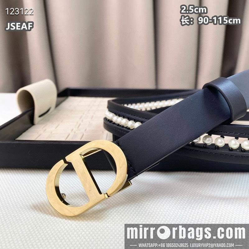 Replica Dior belt 25mmX90-115cm 8L03